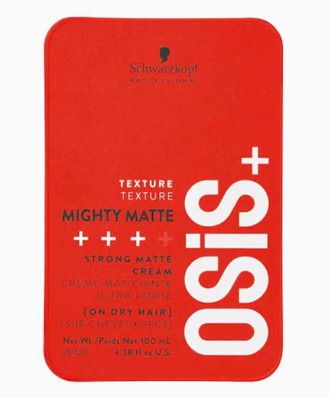 Schwarzkopf Osis Plus Texture Mighty Matte Cream