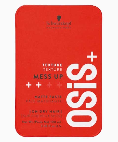 Schwarzkopf Osis Plus Texture Mess Up Matte Paste