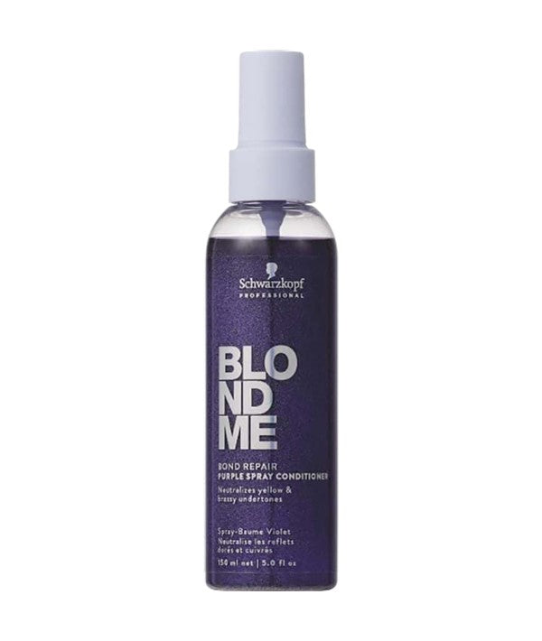 schwarzkopf Blondme Bond Repair Purple Spray Conditioner