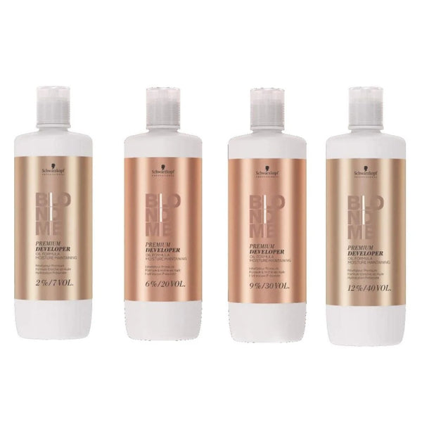 Schwarzkopf Blondme Premium Developer Peroxide Oil Formula - 1000ml - Afro Hair Boutique