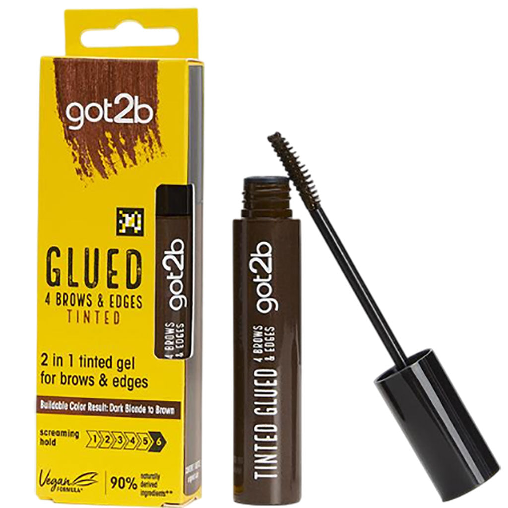 Schwarzkopf  Got2b Glued Tinted Gel 4 Brows And Edges Dark Blonde To Brown