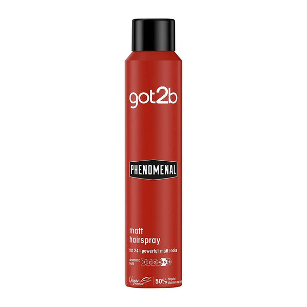 Schwarzkopf Got2b Mens Matt Hairspray with high Hold - 200ml - Afro Hair Boutique