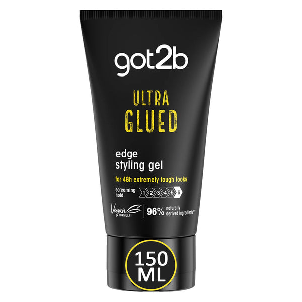 Schwarzkopf Got2b Ultra Glued Edge Styling Gel For 48H Extremely tough Hold - Afro Hair Boutique
