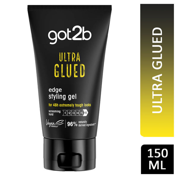 Schwarzkopf Got2b Ultra Glued Edge Styling Gel For 48H Extremely tough Hold - Afro Hair Boutique