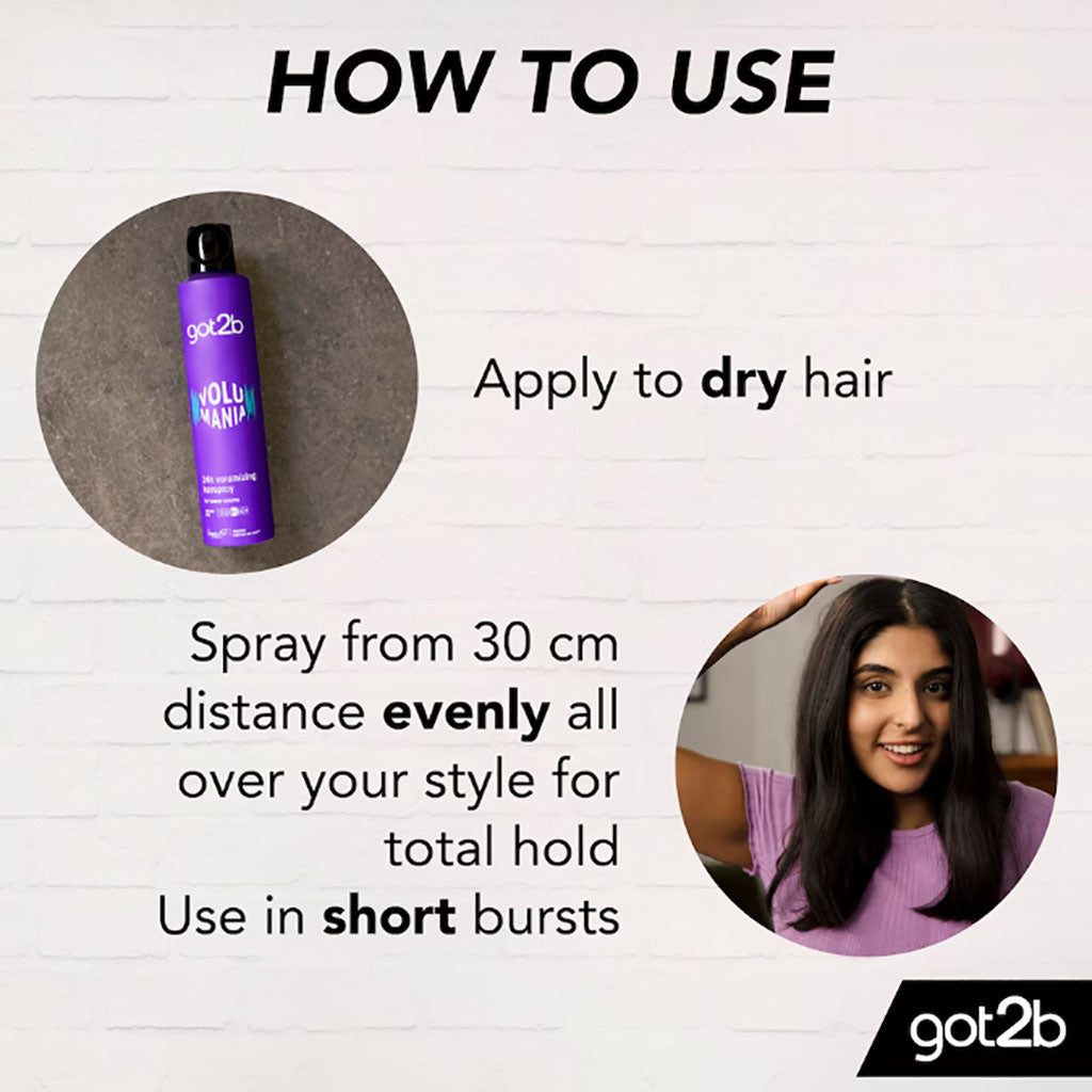 Schwarzkopf  Got2b Volumania 24H Volumising Spray