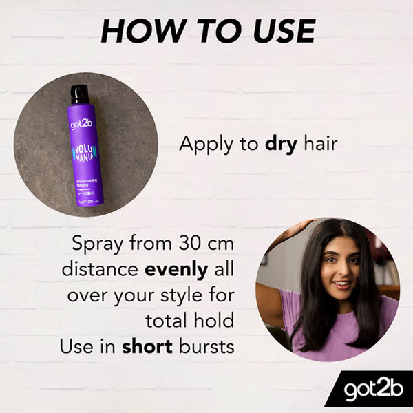 Schwarzkopf  Got2b Volumania 24H Volumising Spray