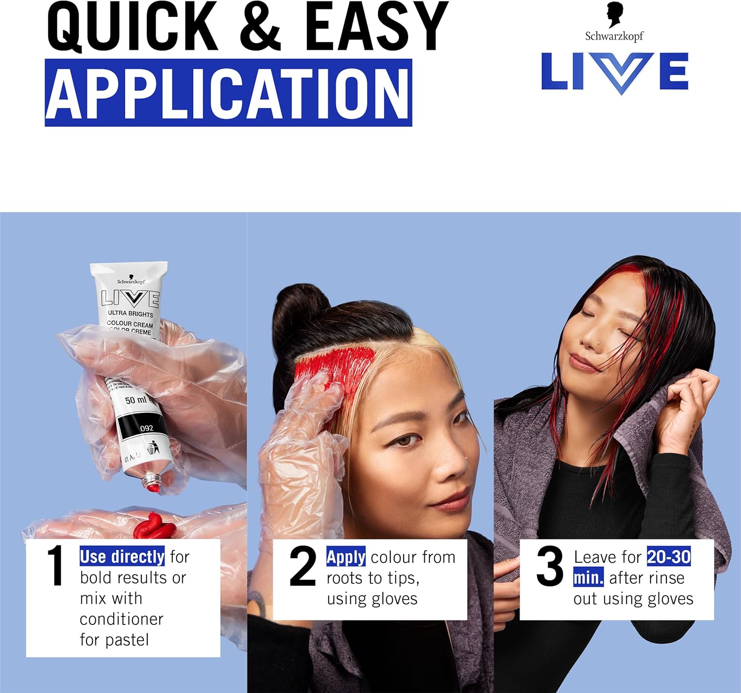 Schwarzkopf  Live Colour Moment Semi Permanent Hair Dye