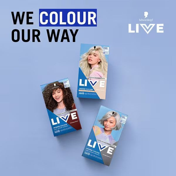 Schwarzkopf  Live Intense Colour Iconic Blonde On Light Hair Permanent Hair Dye