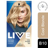 Schwarzkopf Live Intense Hair Colours Permanent Hair Dye, B10 Cool Blonde