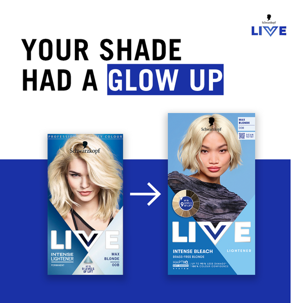 Schwarzkopf  Live Lightener Intense Bleach Hair Dye