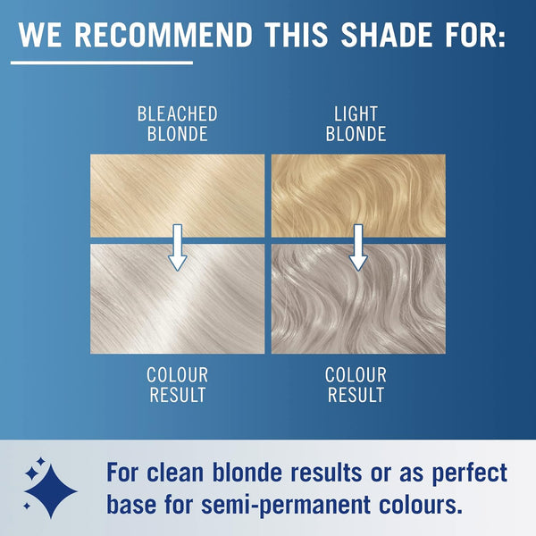 Schwarzkopf  Live Post Bleach Toner Ice White