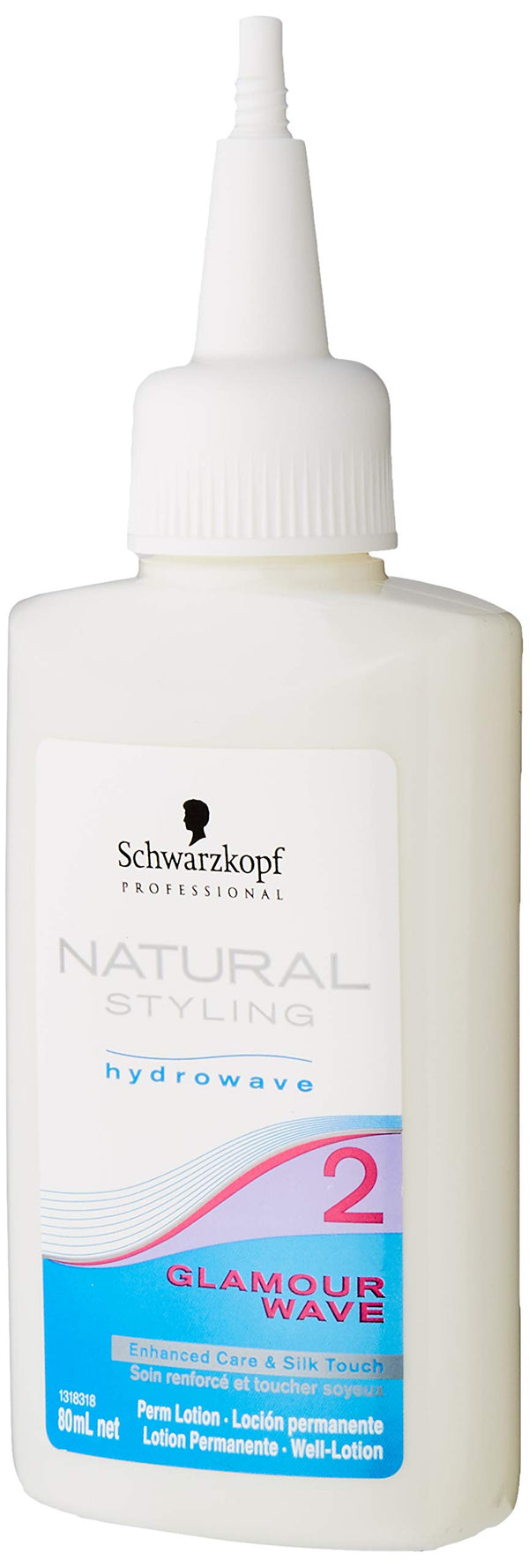 Schwarzkopf Natural Hydrowave Styling Glamour Perm 2 - 80ml - Afro Hair Boutique