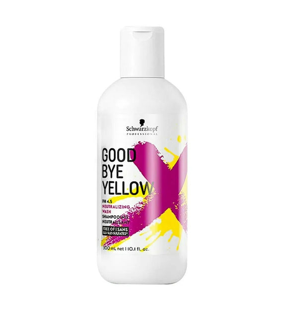 Schwarzkopf Professional Good Bye Yellow Neutralizing Wash Shampoo 300ml/1000ml - Afro Hair Boutique