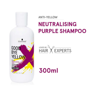 Schwarzkopf Professional Good Bye Yellow Neutralizing Wash Shampoo 300ml/1000ml