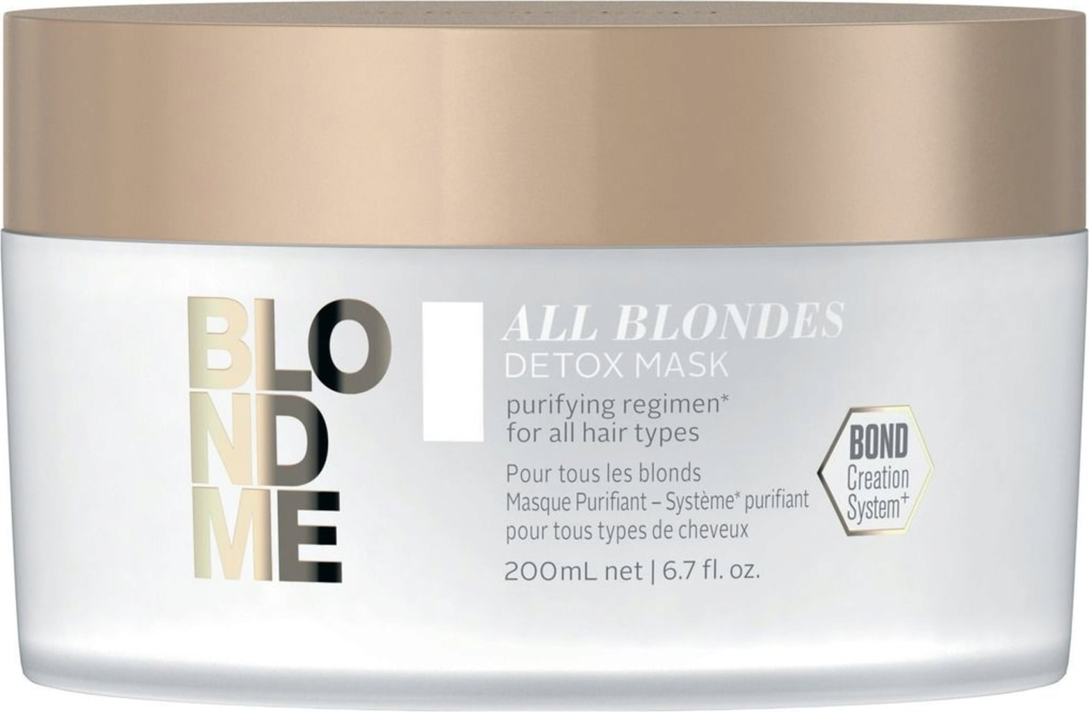 Schwarzkopf Blondme All Blondes Detox Mask 200ml - 500ml