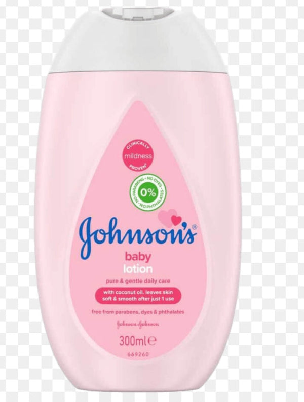 Johnson And Johnson Baby Lotion With Coconut Oil 300ml / 500ml - Afro Hair Boutique