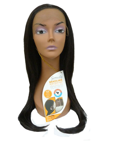 Serenity Brazilian Remi Deep Blended HH Claire Swiss Lace Wig