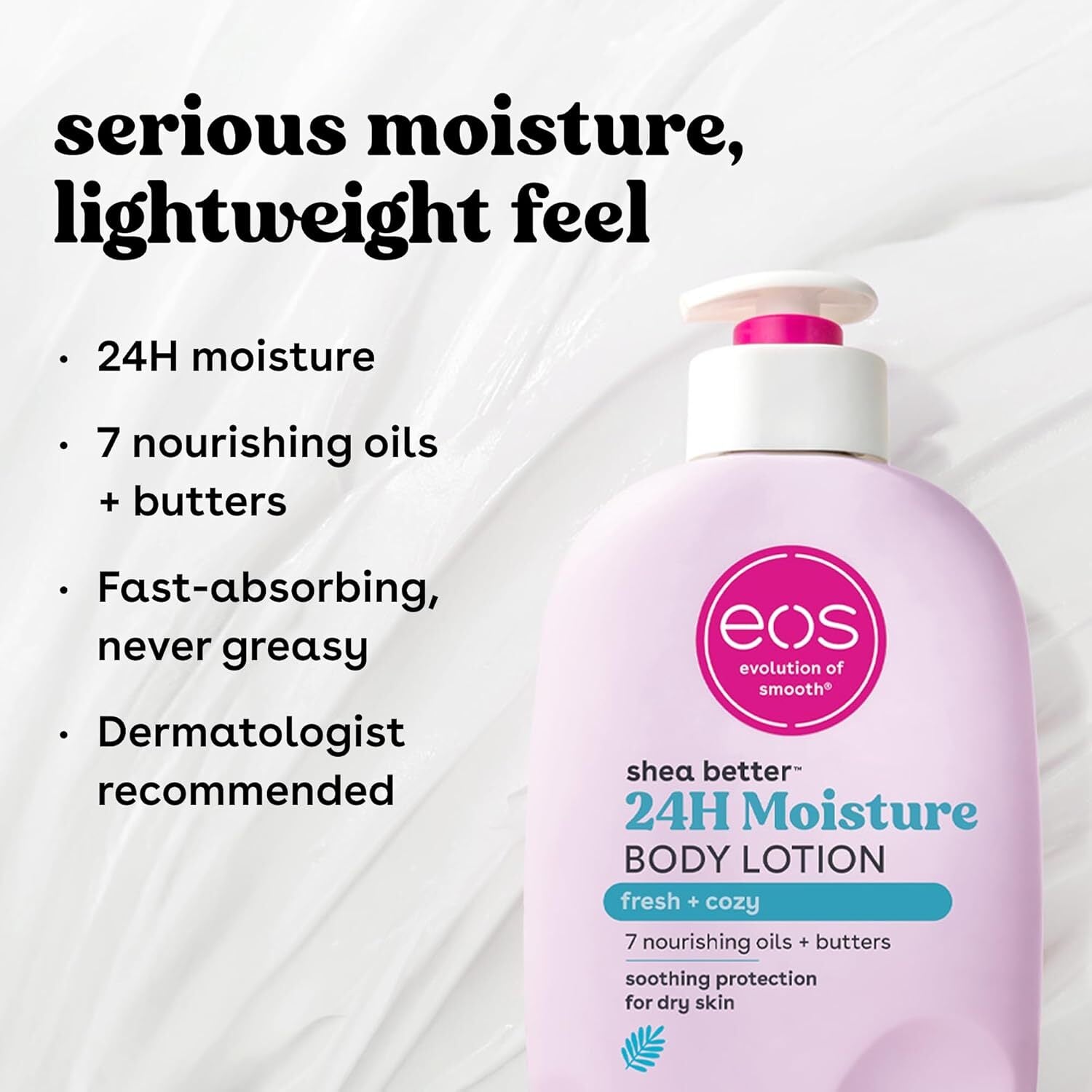 Eos  Shea Better 24H Moisture Fresh And Cozy Body Lotion