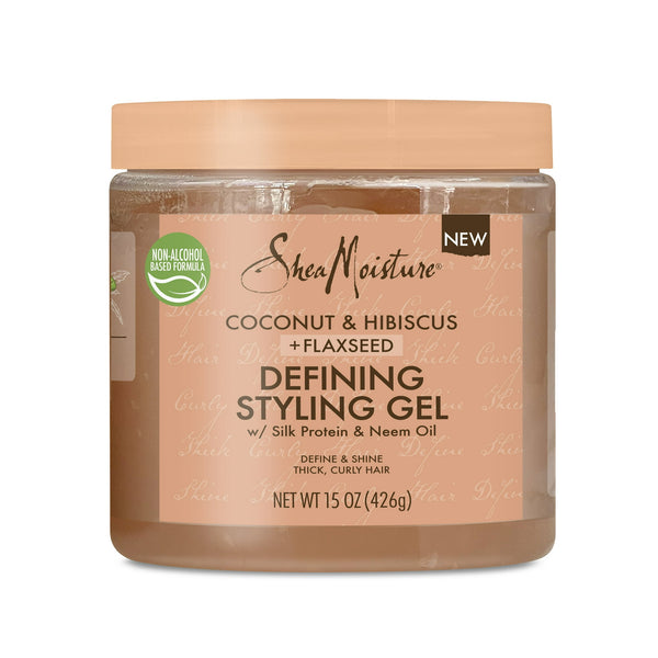Shea Moisture Coconut And Hibiscus Plus Flaxseed Defining Styling Gel 426g