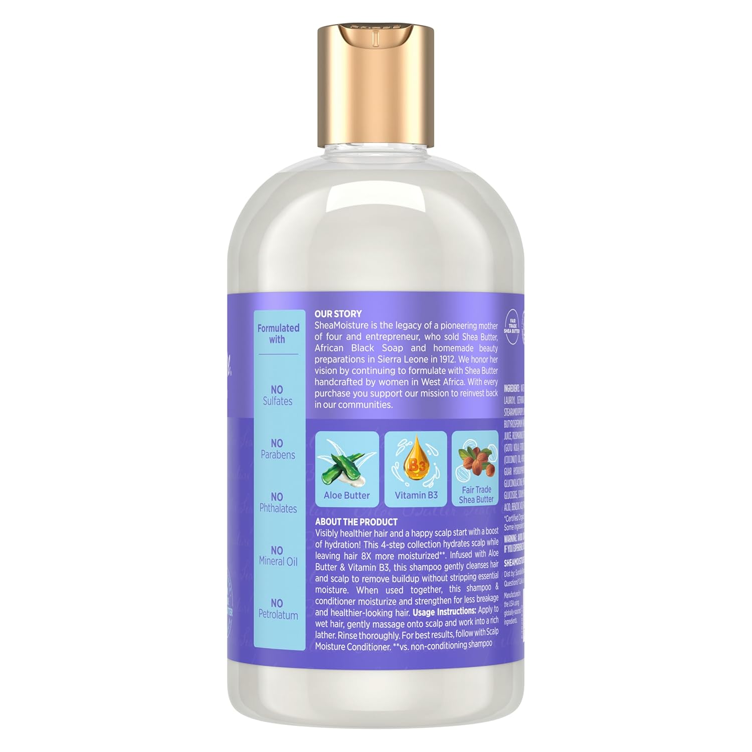 Shea Moisture  Aloe Butter Scalp Moisture Shampoo