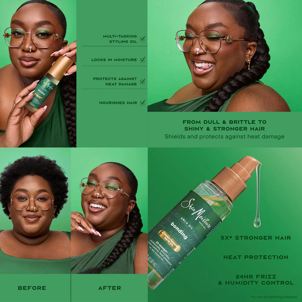Shea Moisture  Amla Oil Bonding Strengthening Hair Oil