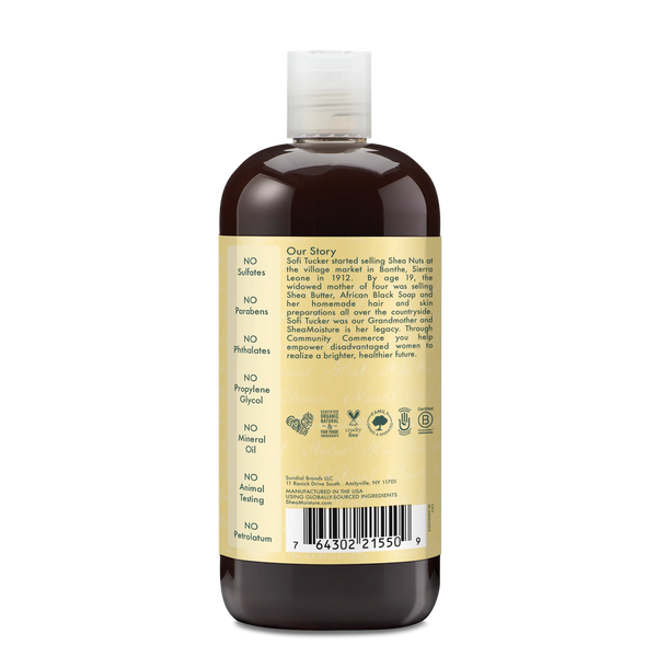 Shea Moisture Jamaican Black Castor Oil Shampoo Strengthen & Restore 482ml /384ml - Afro Hair Boutique
