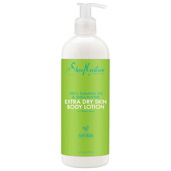 Shea Moisture 100% Tamanu Oil & Shea Butter Extra Dry Skin Body Lotion 473ml