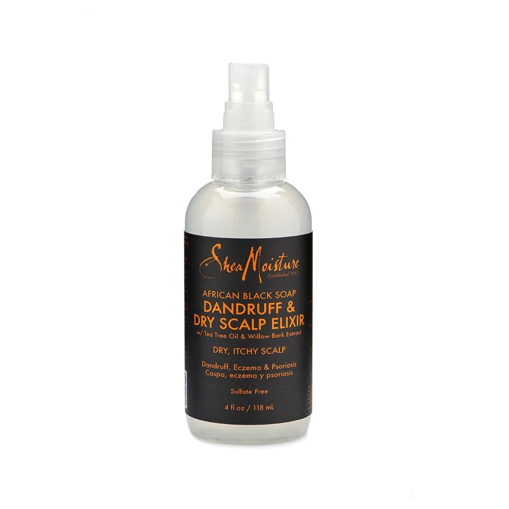 Shea Moisture African Black Dandruff And Dry Scalp Elixir 118ml