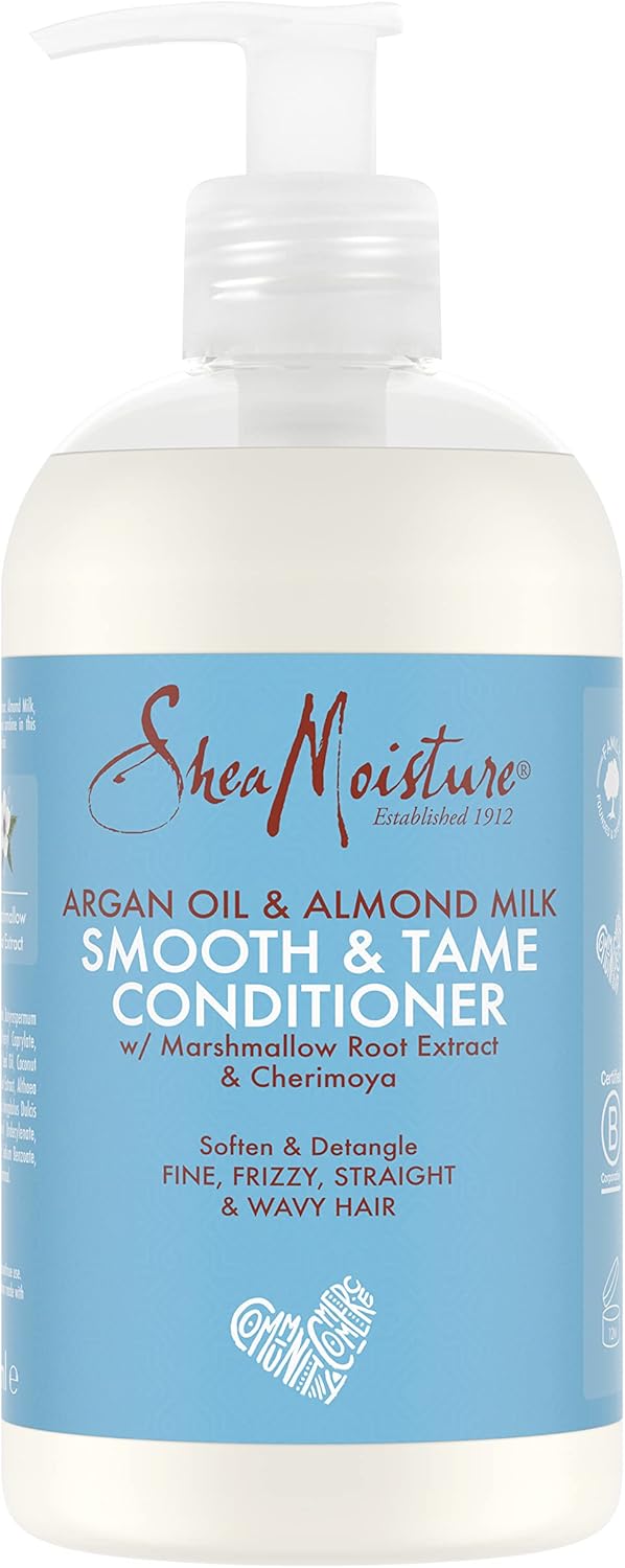 Shea Moisture Argan Oil And Almond Milk Conditioner 384ml