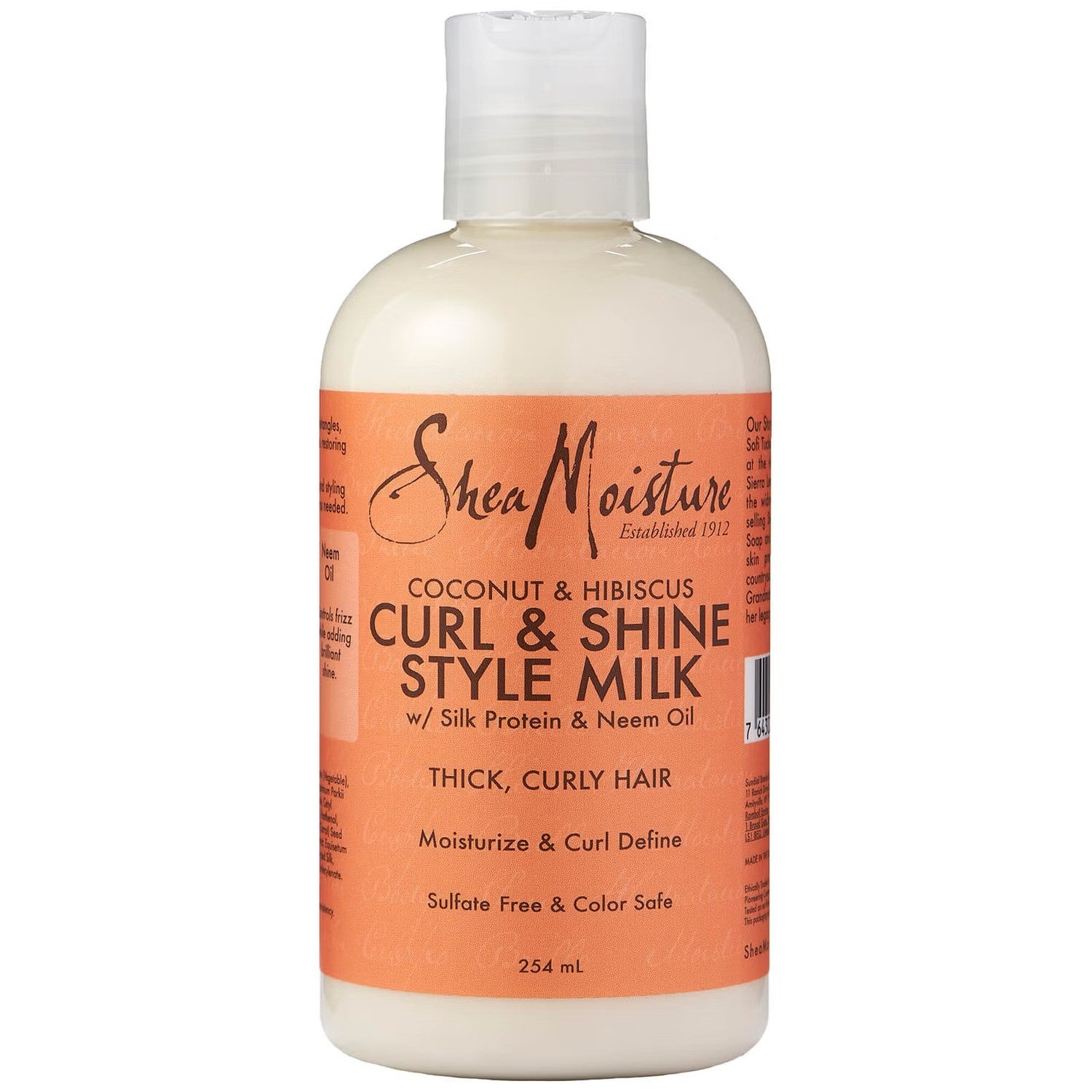 Shea Moisture Coconut And Hibiscus Conditioning Curl Style Milk 237ml / 254ml