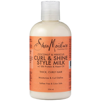 Shea Moisture Coconut And Hibiscus Conditioning Curl Style Milk 237ml / 254ml