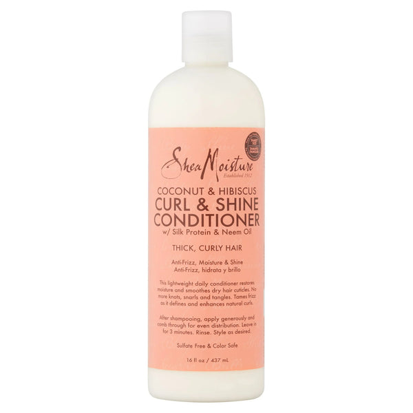 Shea Moisture Coconut And Hibiscus Curl Conditioner 94ml / 437ml / 384ml - Afro Hair Boutique