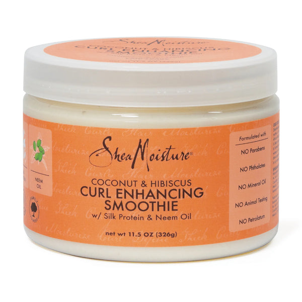 Shea Moisture Coconut And Hibiscus Curl Enhancing Smoothie 326g / 454g - Afro Hair Boutique