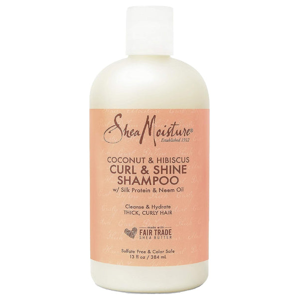 Shea Moisture Coconut And Hibiscus Curl Shampoo 94ml, 384ml & 473ml