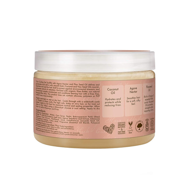 Shea Moisture Coconut And Hibiscus Curling Gel Souffle 340g