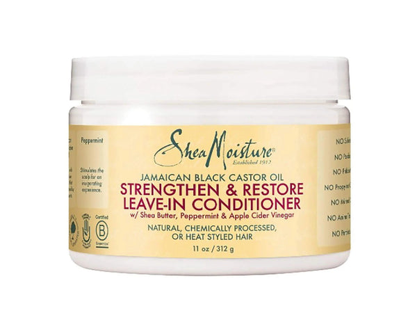 Shea Moisture  Jamaican Black Castor Oil Leave In Conditioner 312g / 453g - Afro Hair Boutique