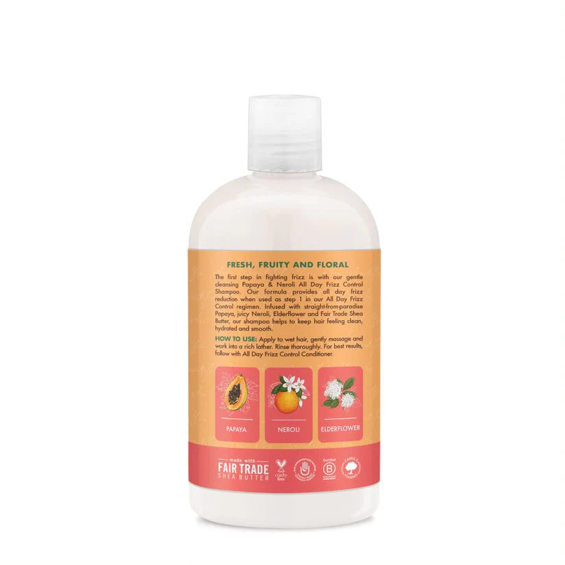 Shea Moisture Papaya And Neroli All Day Frizz Control Shampoo 384ml