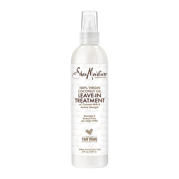 Shea Moisture Virgin Coconut Oil Leave In Treatment 237ml - Afro Hair Boutique