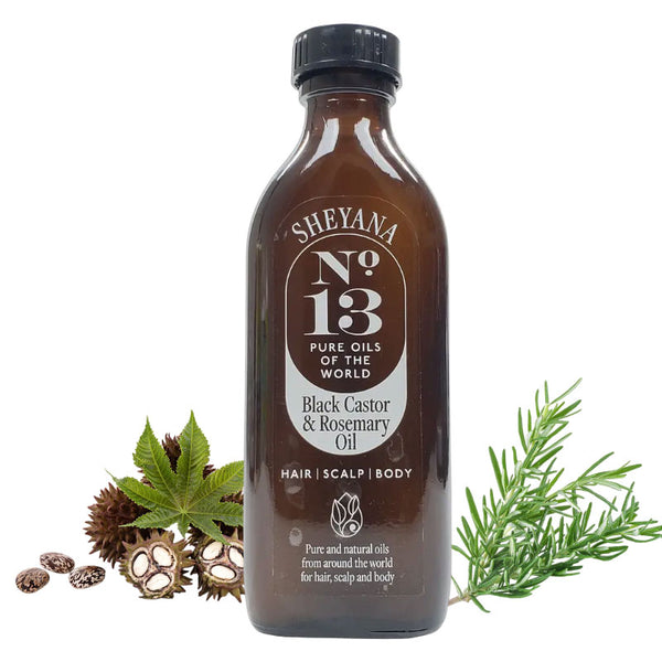 Cosmetic Wholesale Sheyana No 13 Black Castor And Rosemary Oil
