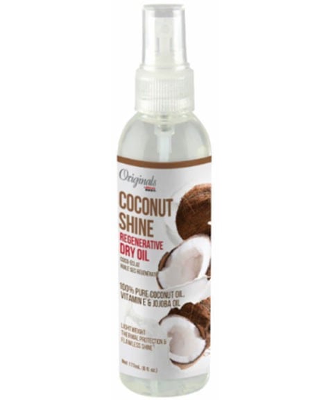 Africas Best Originals Coconut Shine Regenerative Dry Oil
