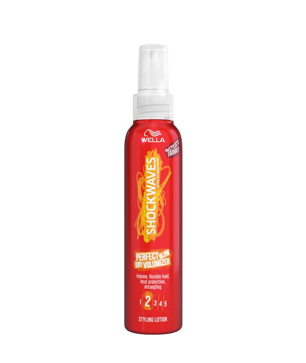 Wella Shockwaves Perfect Blow Dry Volumizer Styling Lotion