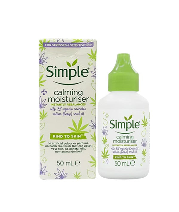 Simple  Calming Moisturiser Skin Cream