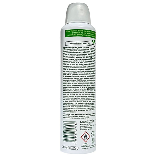 Simple Kind To Skin Aloe Fresh Antiperspirant Deodorant Spray
