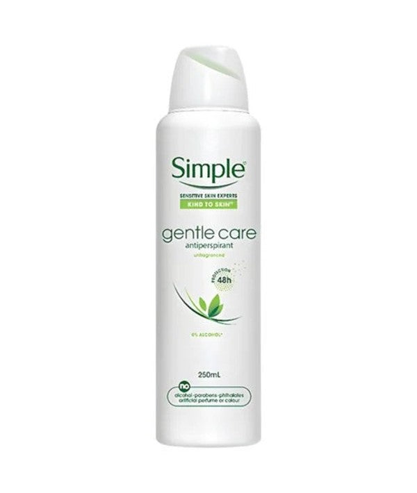Simple  Kind To Skin Gentle Care Deodorant Spray