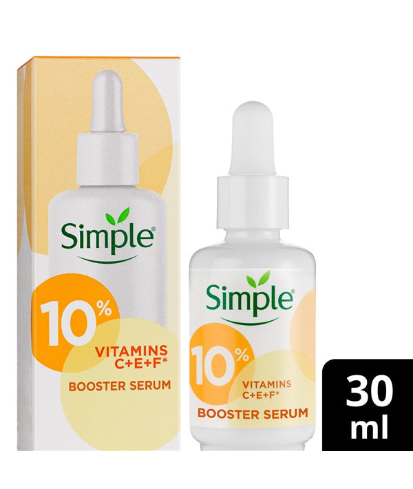 Simple  Vitamins C E F Booster Serum