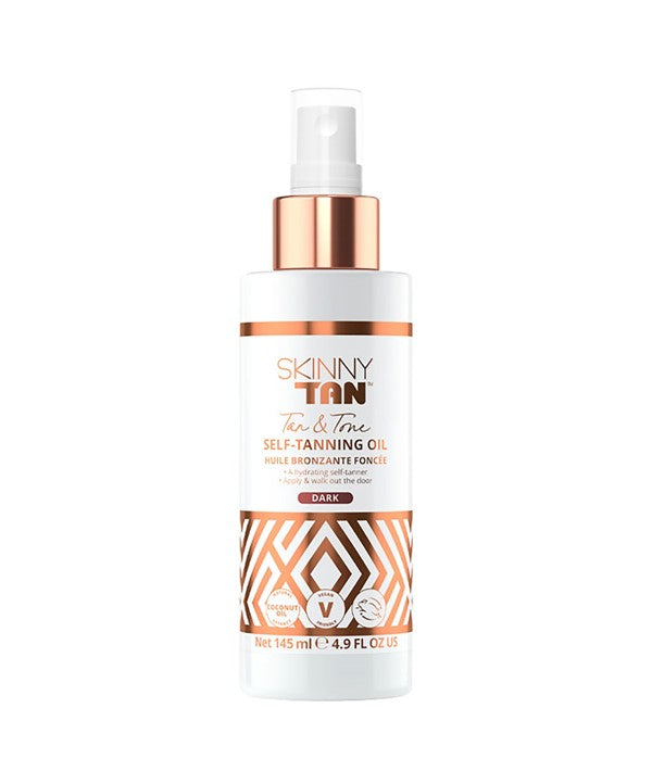 Skinny Tan  And Tone Self Tanning Oil Dark