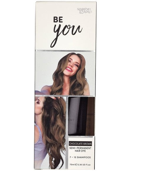 Splashes And Spills Be You Chocolate Brown Semi Permanent Hair Dye
