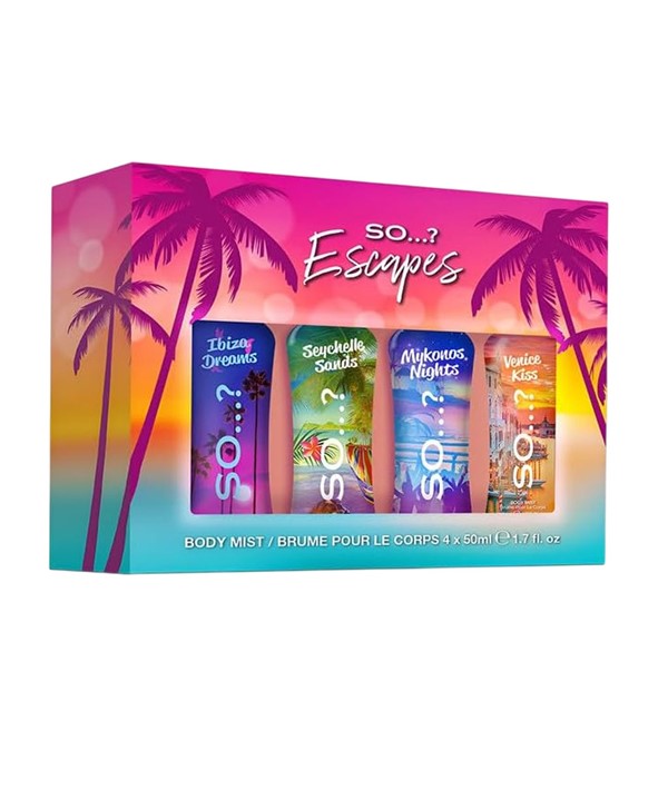 So Fragrance  So Escapes Summer Mini Mist Set