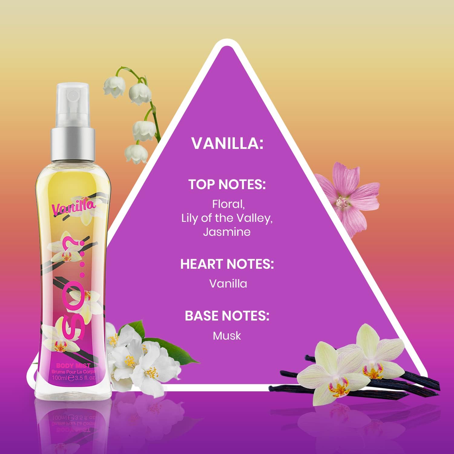 So  Vanilla Body Mist