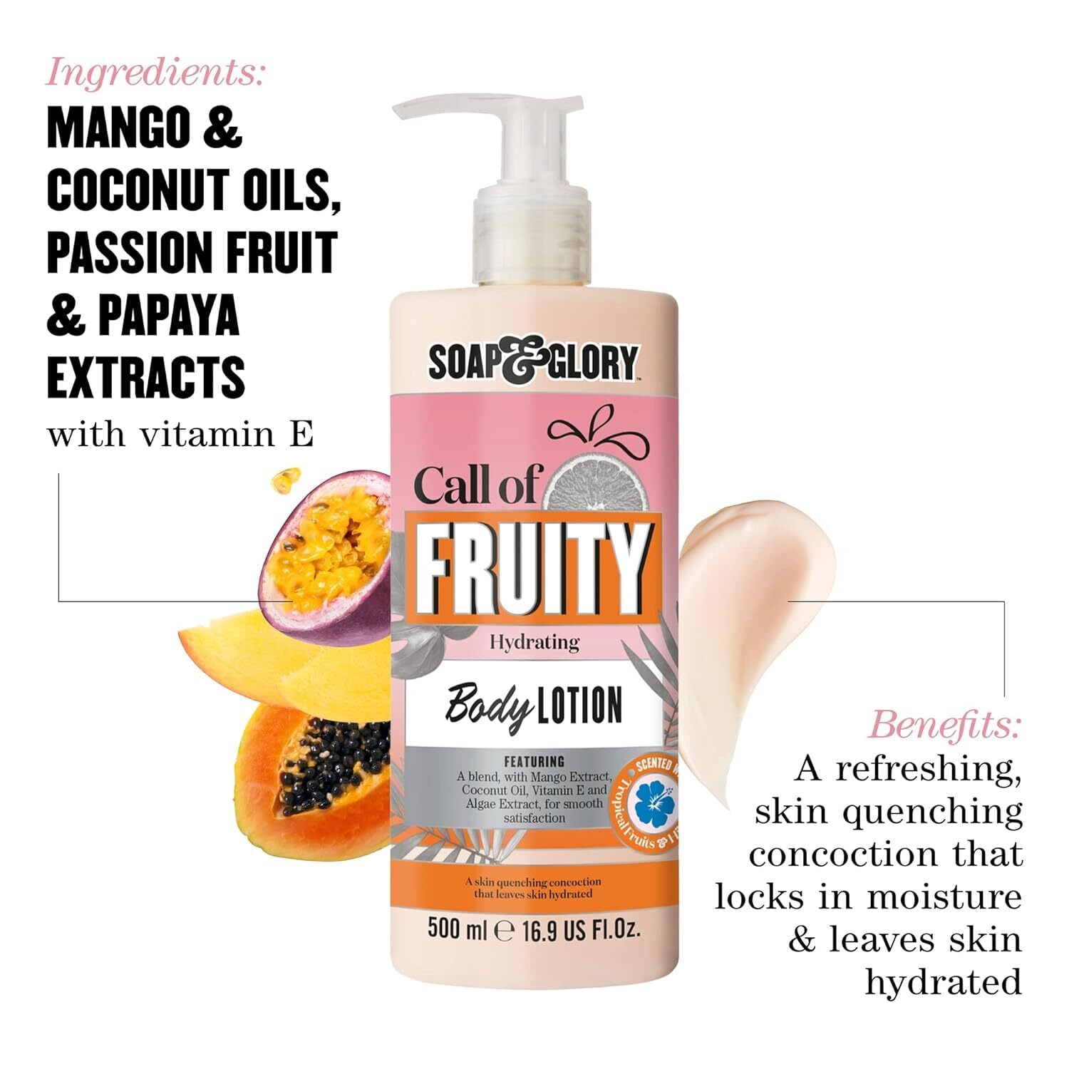 Soap And Glory  Call Of Fruity Hydrating Body Lotion